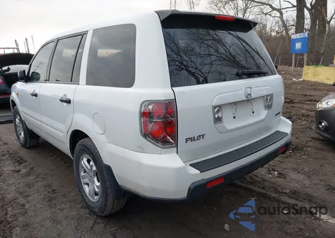2007 Honda Pilot Lx from USA, damaged, VIN 5FNYF18117B017955